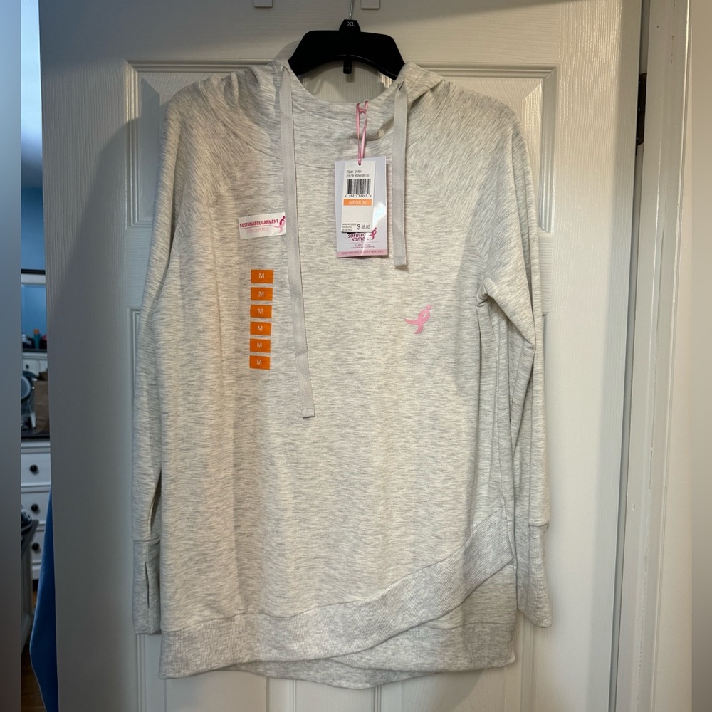 Earth Yoga Susan G Komen Breast Cancer Awareness Hoodie